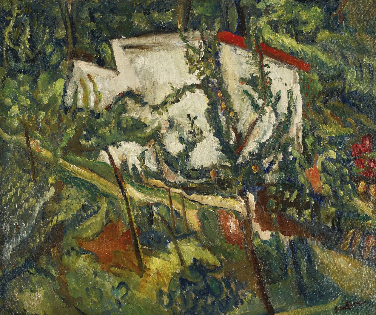 منزل كلامار ، ج. 1918 بواسطة حاييم سوتين