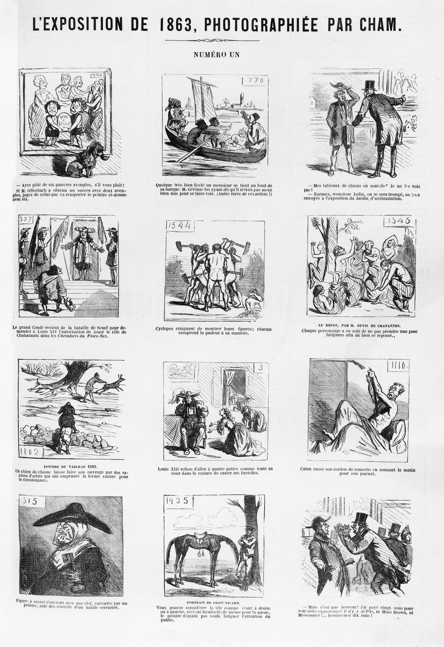 معرض عام 1863 ، تصوير شام ، من "شاريفاري" ، 10 مايو 1863 بواسطة شام