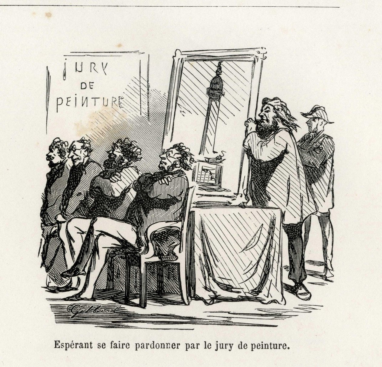 Parisian Chronicle (Cham) بواسطة أميدي دي نوي (شام)