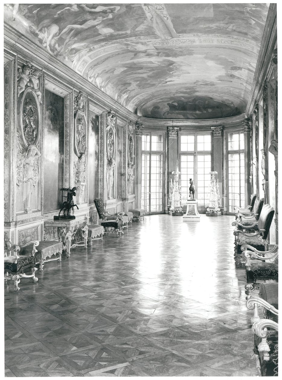 منظر لـ Galerie d&39;Hercule ، تم تصميمه عام 1640 بواسطة 