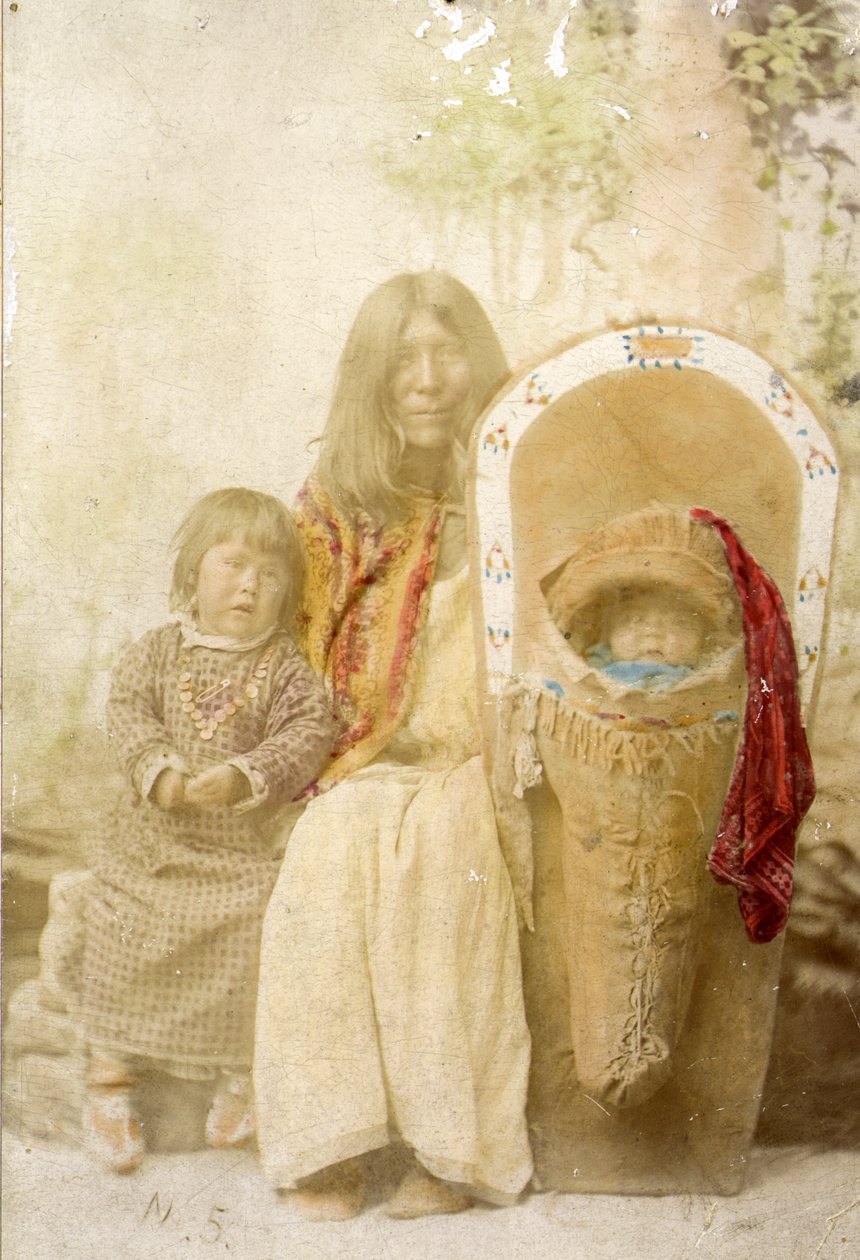 هنود Ute ، من جنوب كولورادو ، 1895 بواسطة تشارلز ناست