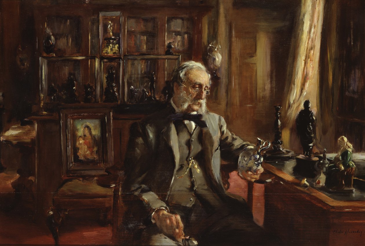 الهواة في المنزل ، c.1893-94 بواسطة تشارلز ألكسندر
