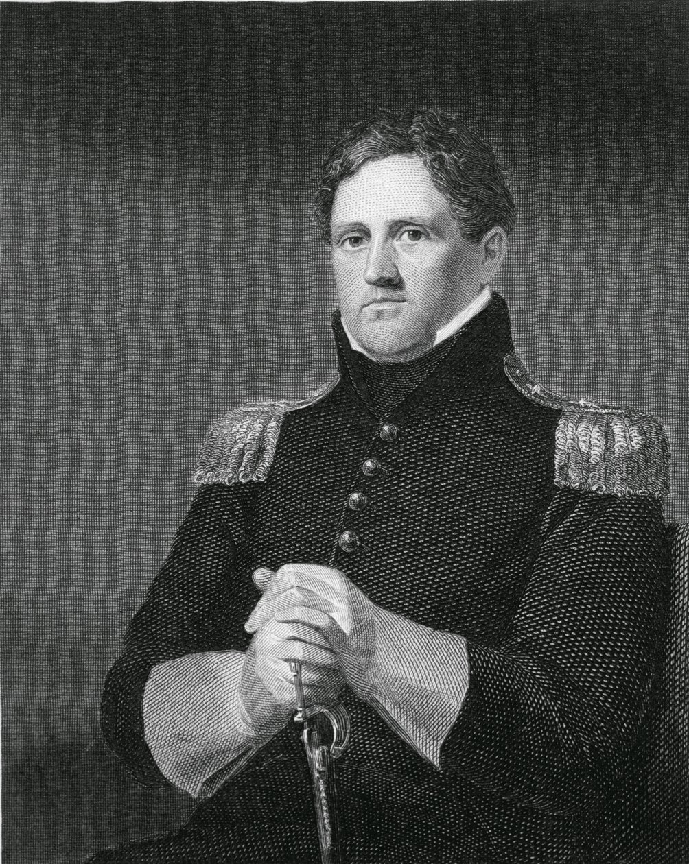اللواء وينفيلد سكوت (1786-1866) منقوش بواسطة ويليام جي أرمسترونج (1823-1890) بواسطة تشارلز كرومويل إنجهام