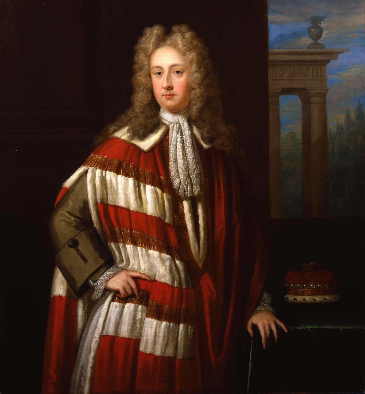 صورة لهنري سانت جون ، أول Viscount Bolingbroke (1678-1751) بواسطة تشارلز داجار