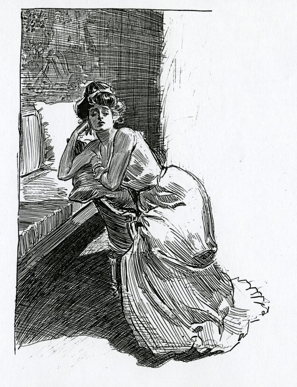 فتاة جيبسون ، حوالي 1902 بواسطة تشارلز دانا جيبسون
