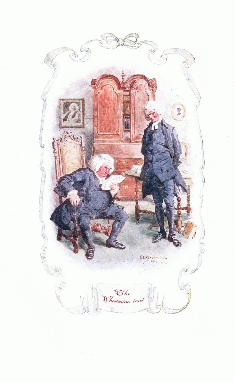 The Whistonian Tract من The Vicar of Wakefield التي نشرتها JM Dent & Son Ltd ، 1920s بواسطة تشارلز إدموند بروك