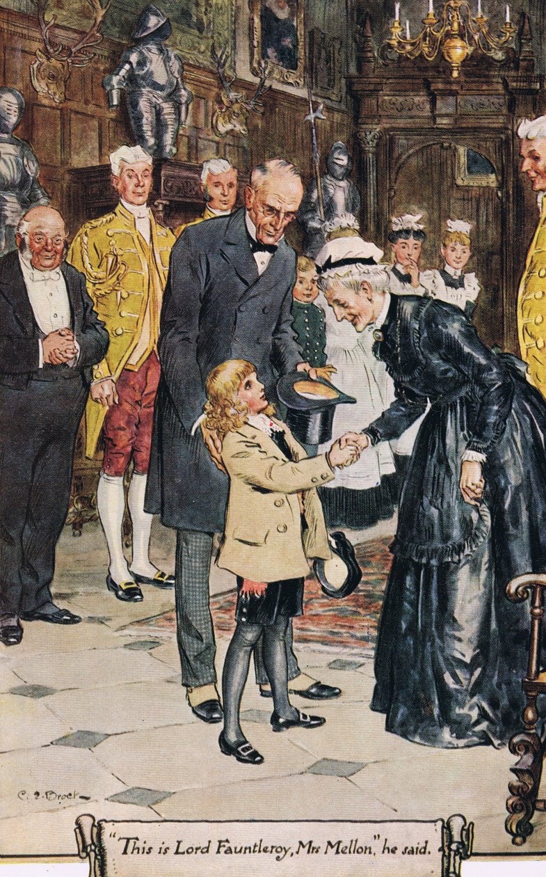 "هذا هو اللورد فونتليروي ، السيدة ميلون" ، 1936 بواسطة تشارلز إدموند بروك
