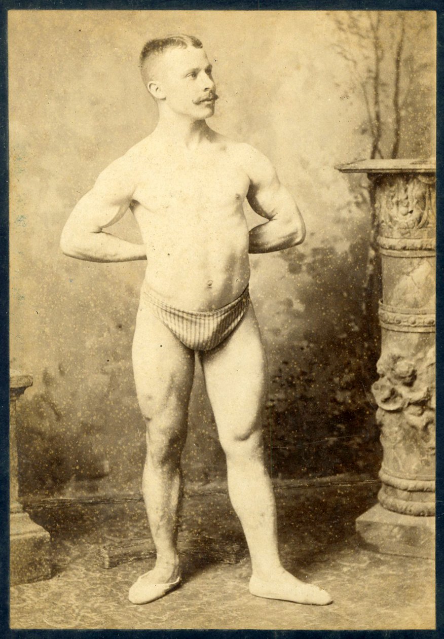 صورة رجل قوي ، ج .1890 بواسطة تشارلز ايزنمان
