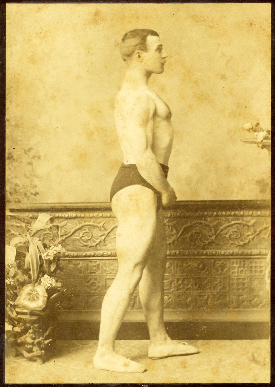 صورة رجل قوي ، ج .1890 بواسطة تشارلز ايزنمان