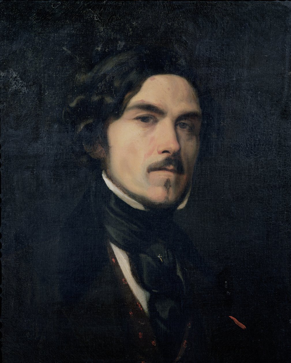 يوجين ديلاكروا (1798-1863) 1840 بواسطة تشارلز إميل كالاند دي شامبارتين