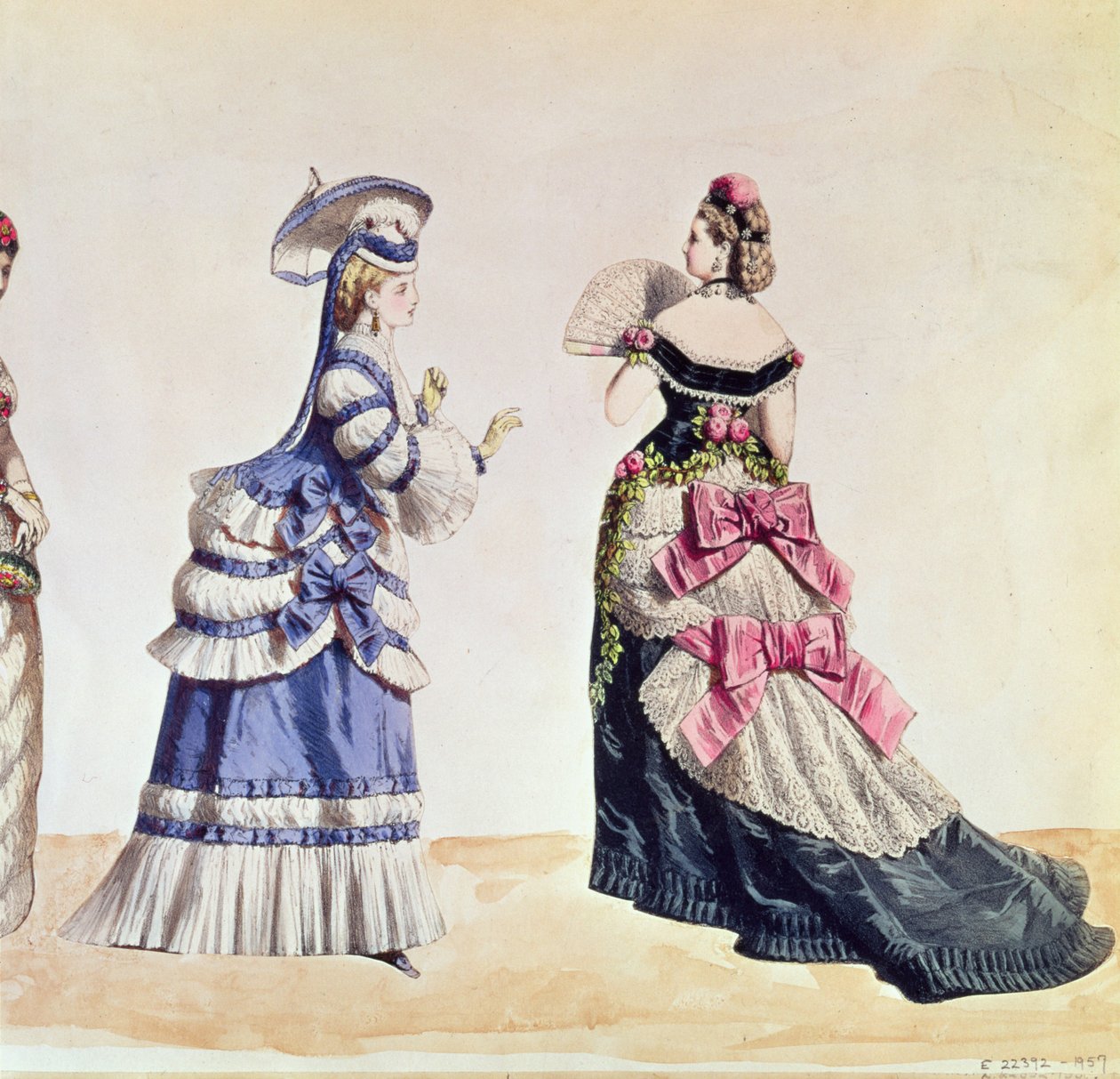 تصاميم الأزياء للنساء من 1860 بواسطة تشارلز فريدريك وورث