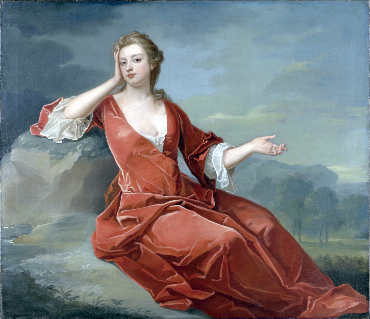 صورة لسارة تشرشل ، دوقة مارلبورو (1660-1744) بواسطة تشارلز جيرفاس