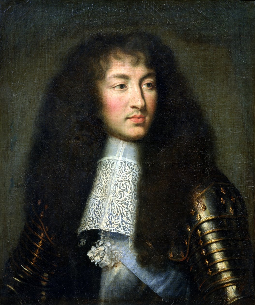 صورة لويس الرابع عشر (1638-1715) بواسطة تشارلز لو برون