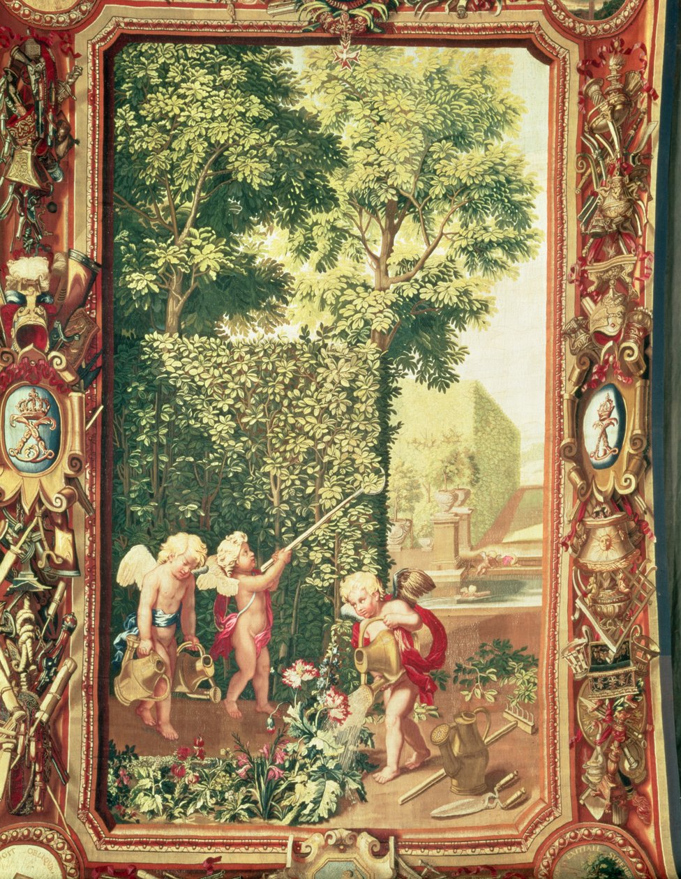 الصيف من الفصول ، نسيج Gobelins ، c.1680 بواسطة تشارلز لو برون