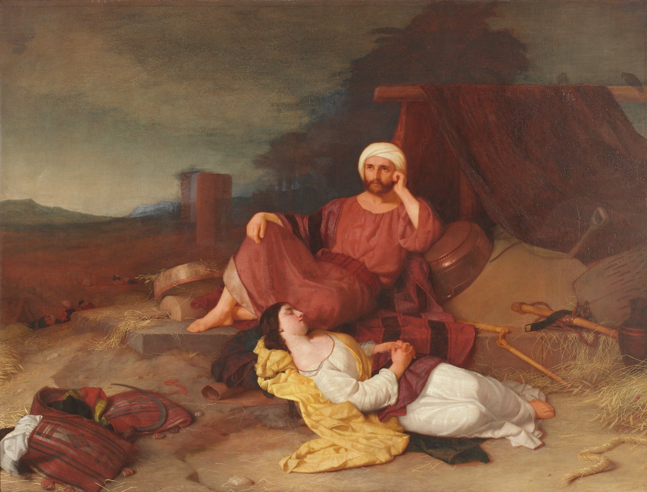 بوعز وروث ، ج 1853 بواسطة تشارلز لوك ايستليك