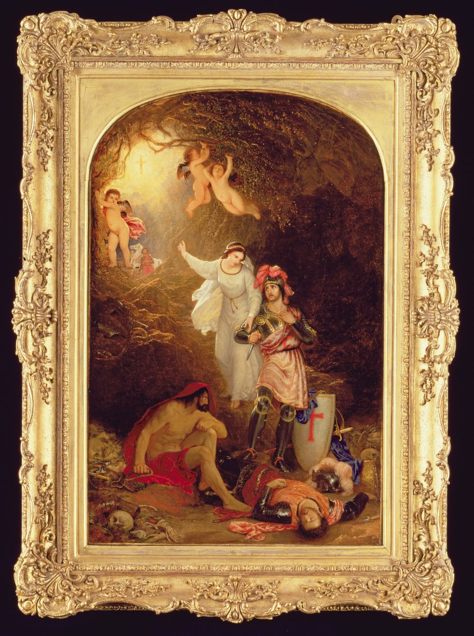 أونا تسليم الصليب الأحمر فارس من كهف اليأس ، c.1830 بواسطة تشارلز لوك ايستليك