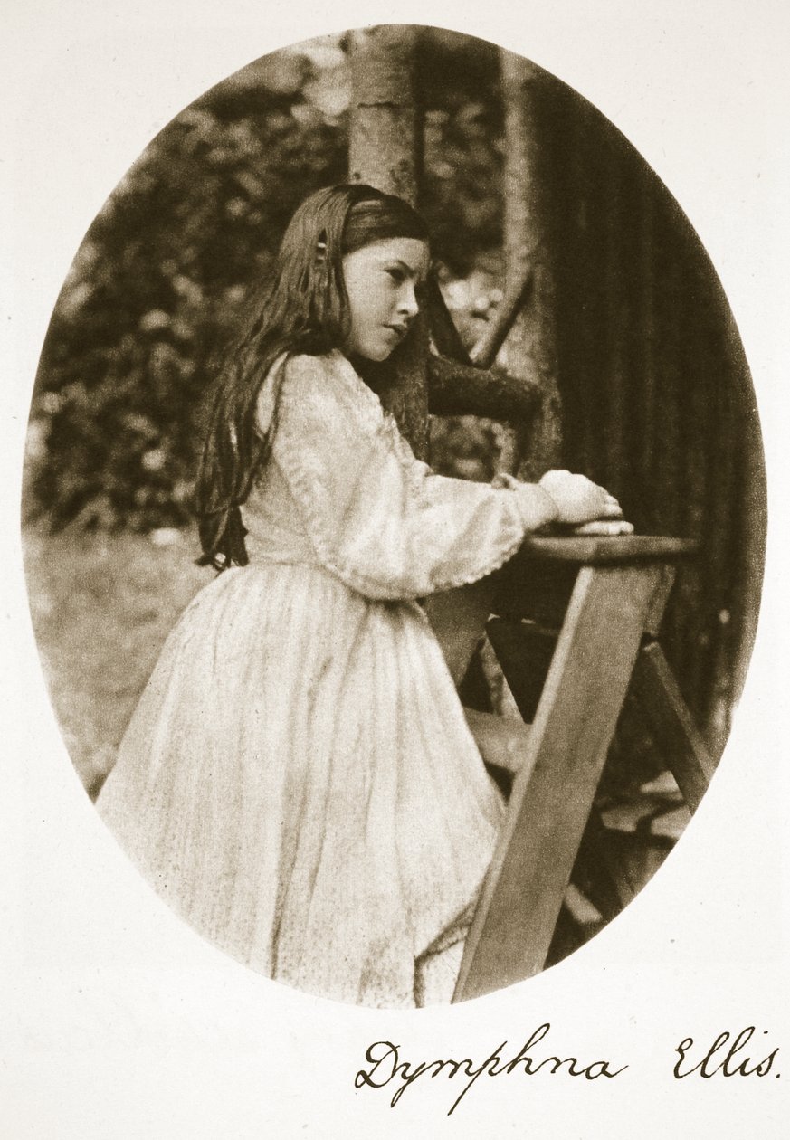 Dymphna Ellis ، ٢٥ يوليو ١٨٦٩ (صورة بني داكن) بواسطة تشارلز لوتويدج دودجسون