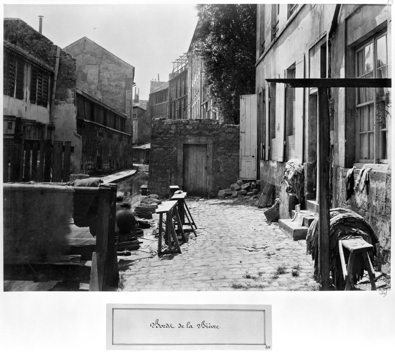 ضفاف Bievre ، باريس ، 1858-1878 بواسطة تشارلز مارفيل