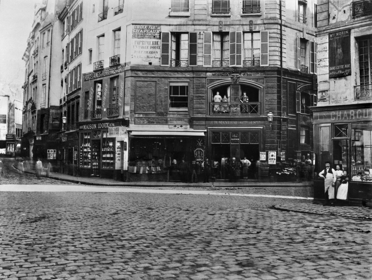 Place Gozlin، Paris c.1865 بواسطة تشارلز مارفيل