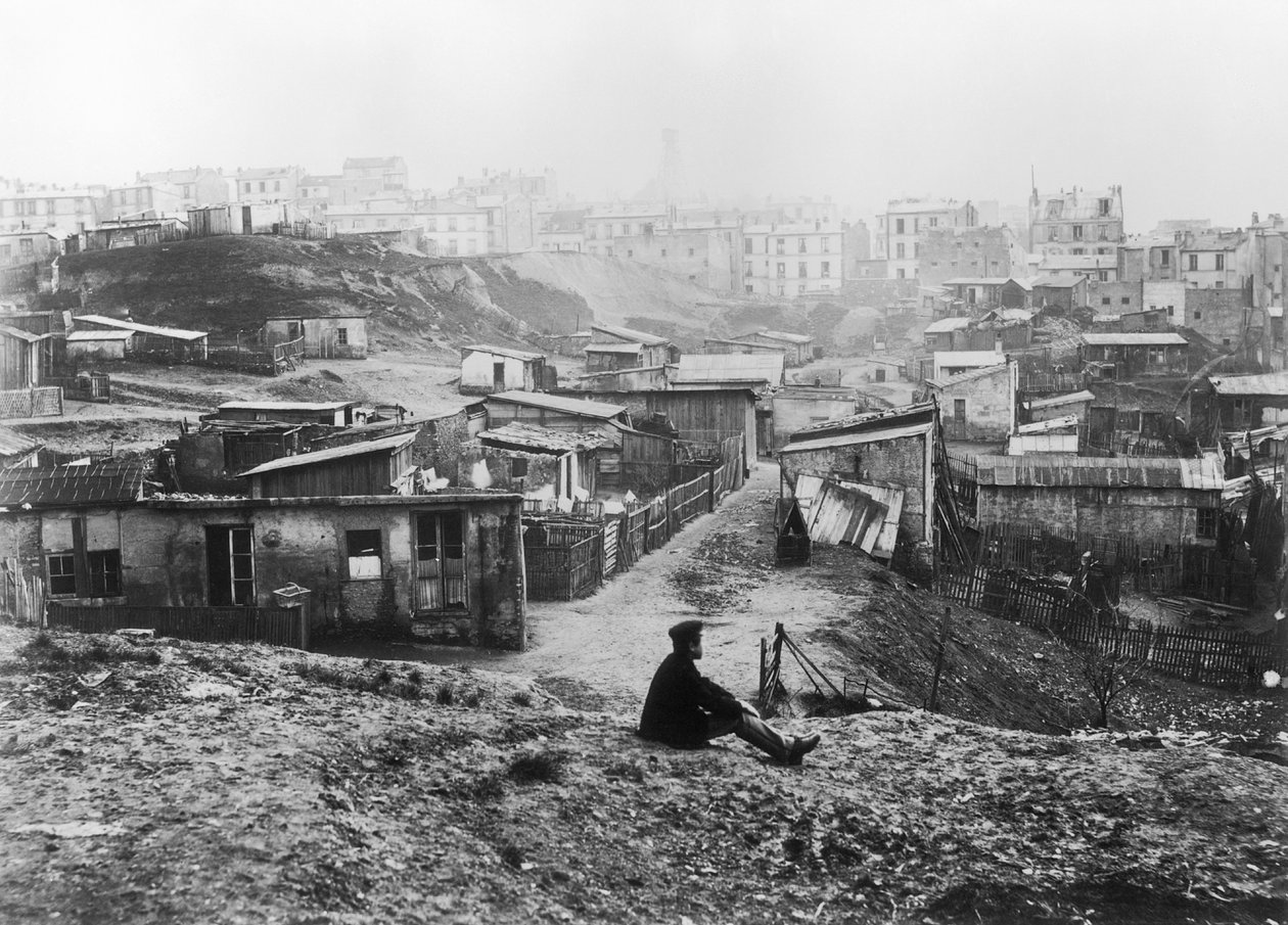 شارع شامبلين ، مجموعة من الأكواخ ، 1858-1878 بواسطة تشارلز مارفيل