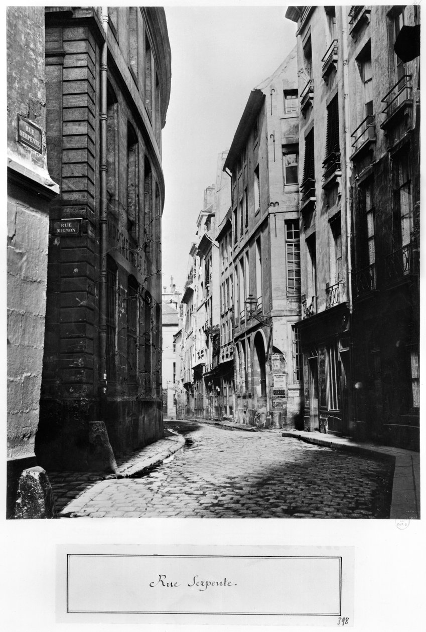 شارع سيربينتي ، باريس ، 1858-1878 بواسطة تشارلز مارفيل