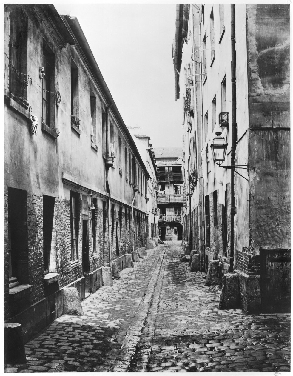 Rue du Fer-a-Moulin، Paris، 1858-78 بواسطة تشارلز مارفيل