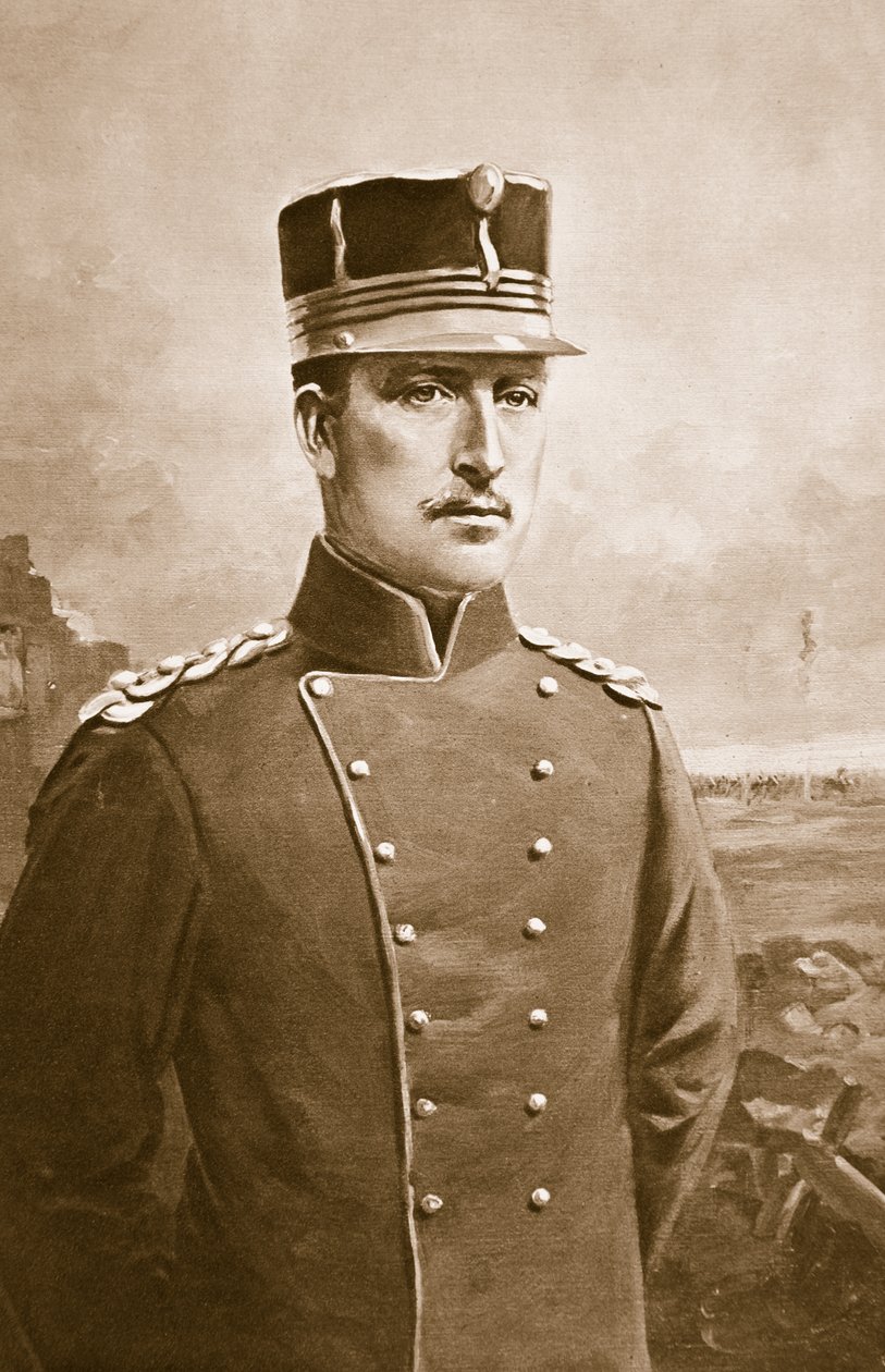 ألبرت الأول ملك البلجيكيين ، 1914-1919 بواسطة تشارلز ميلز شيلدون