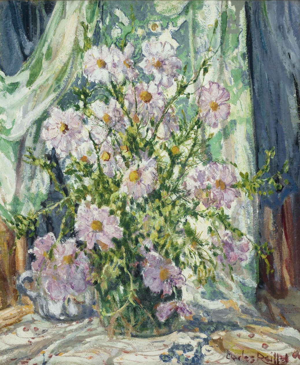 الحياة الساكنة مع Cosmos ، ج .1931 بواسطة تشارلز ريفيل