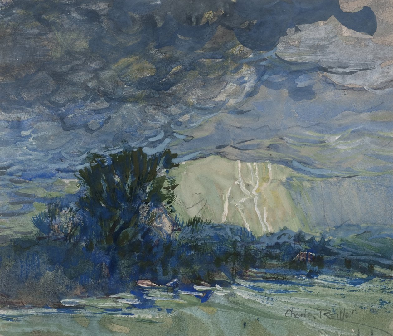 العاصفة ، ج .1935 بواسطة تشارلز ريفيل