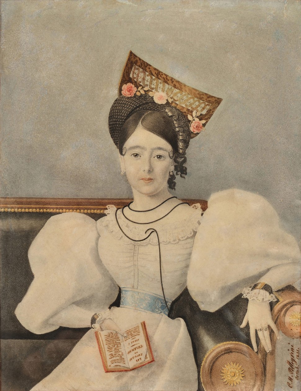 Doña Lucia Carranza de Rodr Oguez Orey بواسطة تشارلز بيليجريني