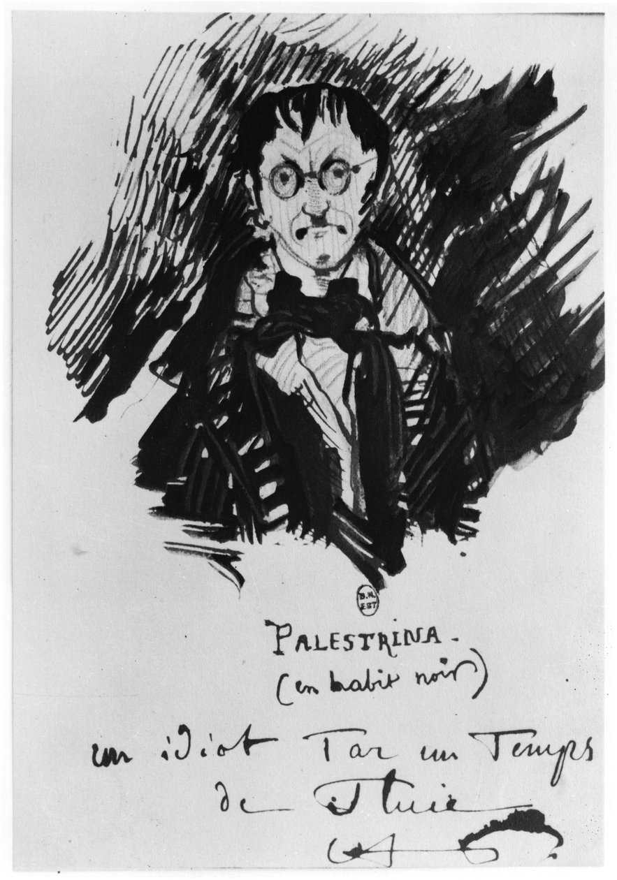 Palestrina في بدلة سوداء بواسطة تشارلز بيير بودلير