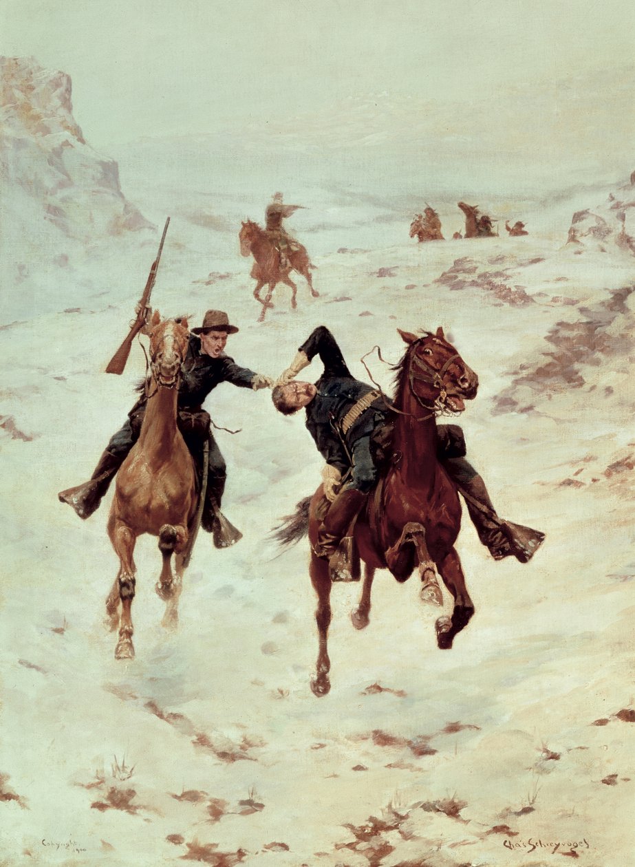 The Despatch Riders ، 1900 بواسطة تشارلز سكريفوجيل