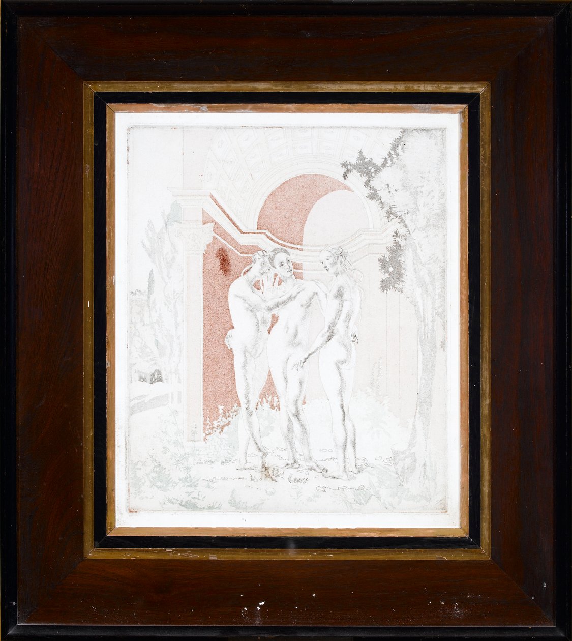 الخاتمة (المرجع CD3) ، 1921-22 (النقش باستخدام aquatint) بواسطة تشارلز سيمز
