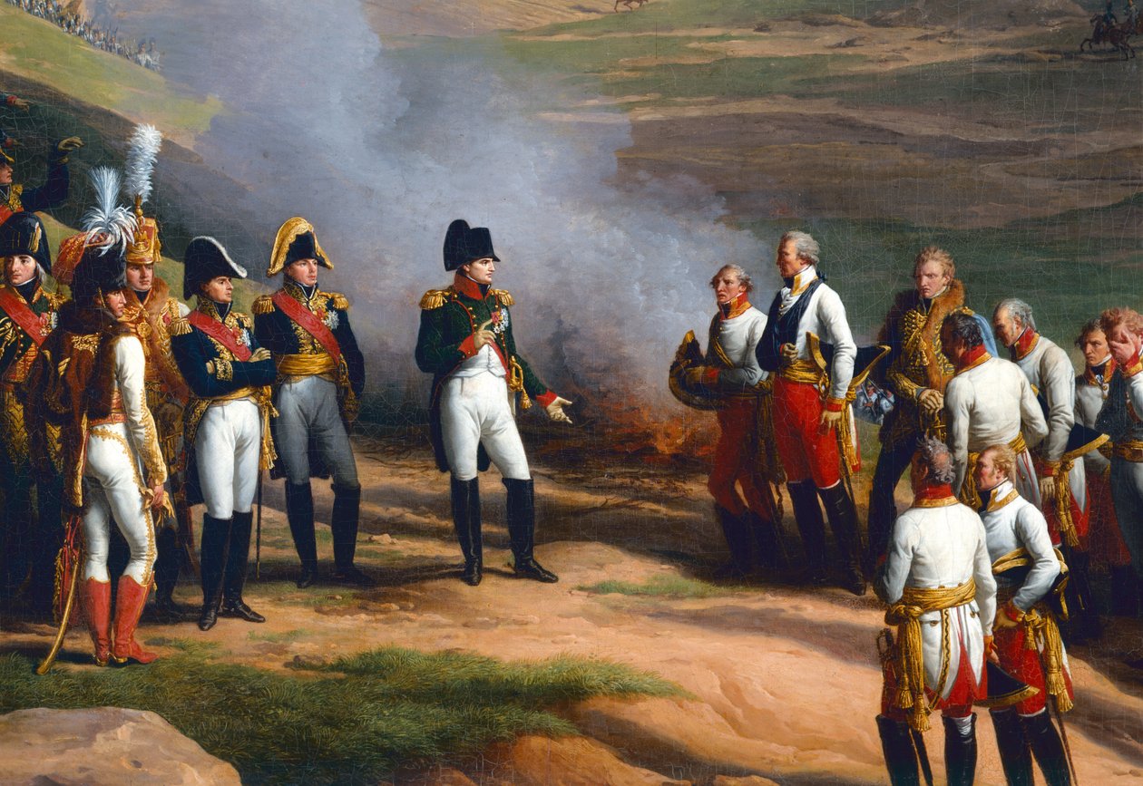 تفاصيل من استسلام أولم ، 20 أكتوبر 1805 - نابليون والجنرالات النمساويين ، 1815 بواسطة تشارلز ثيفينين