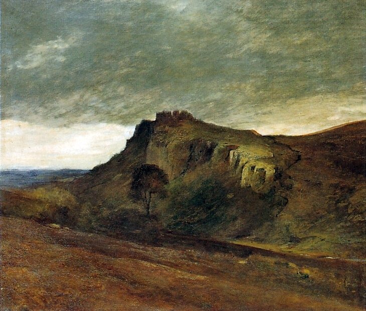 Carreg Cennan = قلعة Cennen بواسطة تشارلز ويليام مانسيل لويس