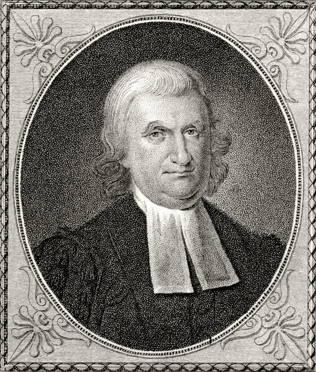 الدكتور جون ويذرسبون ، محفور بواسطة جيمس بارتون لونجكر (1794-1869) بواسطة تشارلز ويلسون بيل