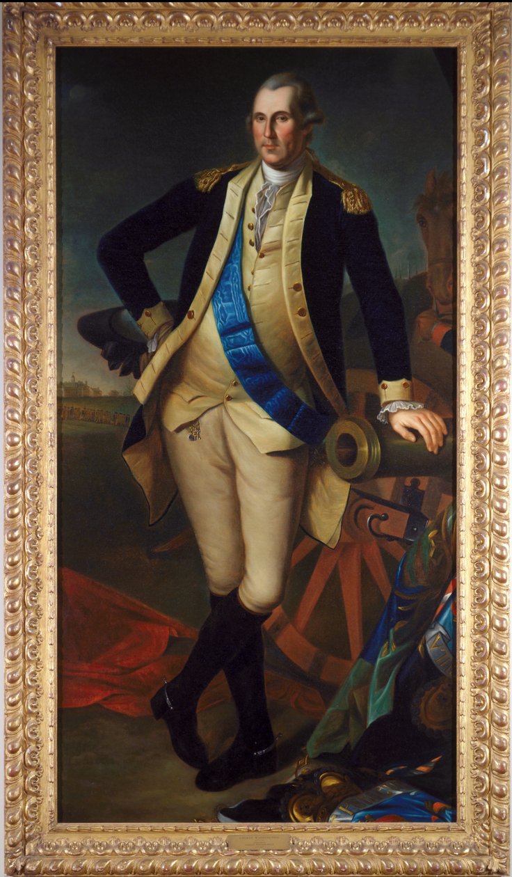 جورج واشنطن بعد عام 1779 بواسطة تشارلز ويلسون بيل
