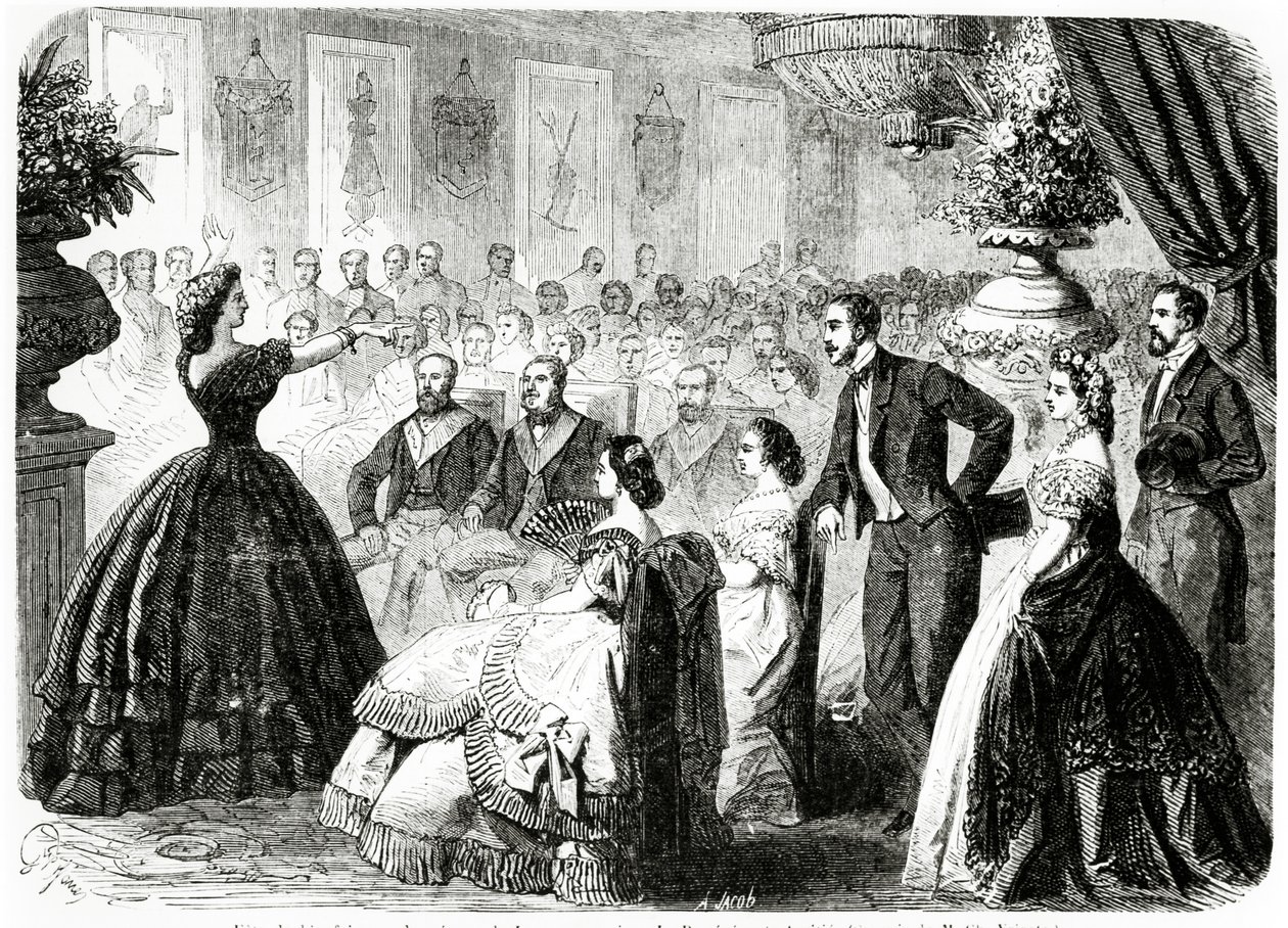 احتفال خيري في لودج الماسونية للصداقة المثابرة ، غراند أورينت أوف فرنسا ، باريس ، 1862 بواسطة تشارلز يارارت