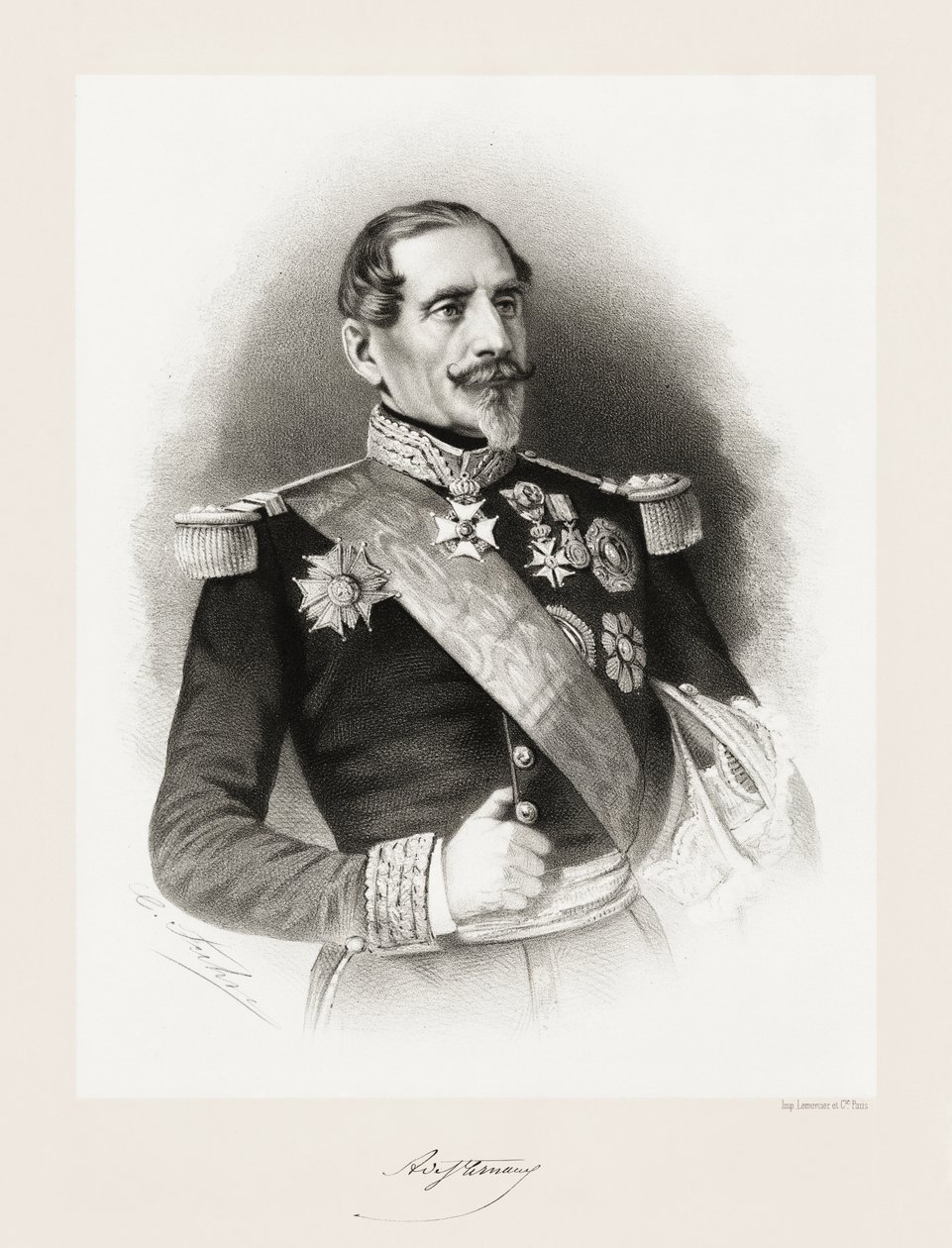 أرماند جاك أخيل ليروي دي سانت أرنود ، 1865-1866 بواسطة قاد تشارلز جيريمي