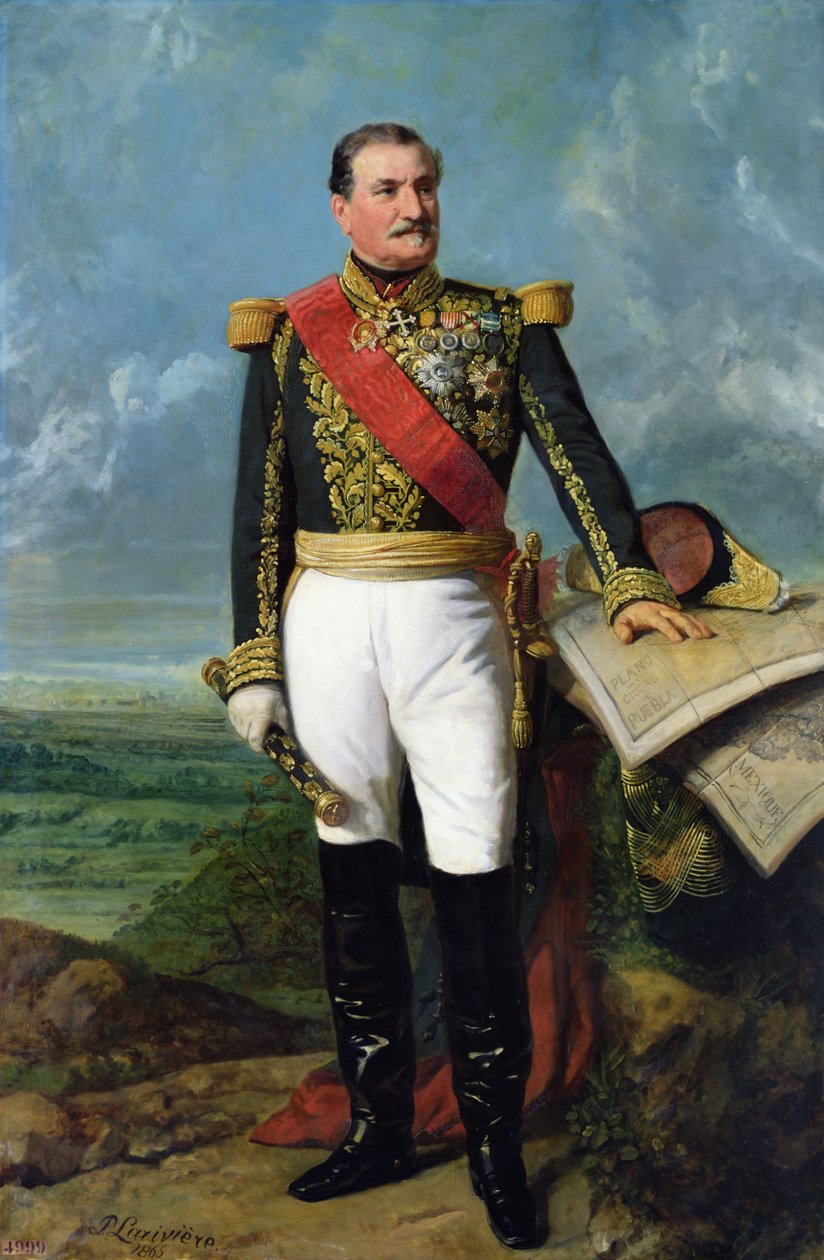 إيلي فريدريك فوري (1804-1872) ، إمباير مارشال بواسطة تشارلز فيليب لاريفير