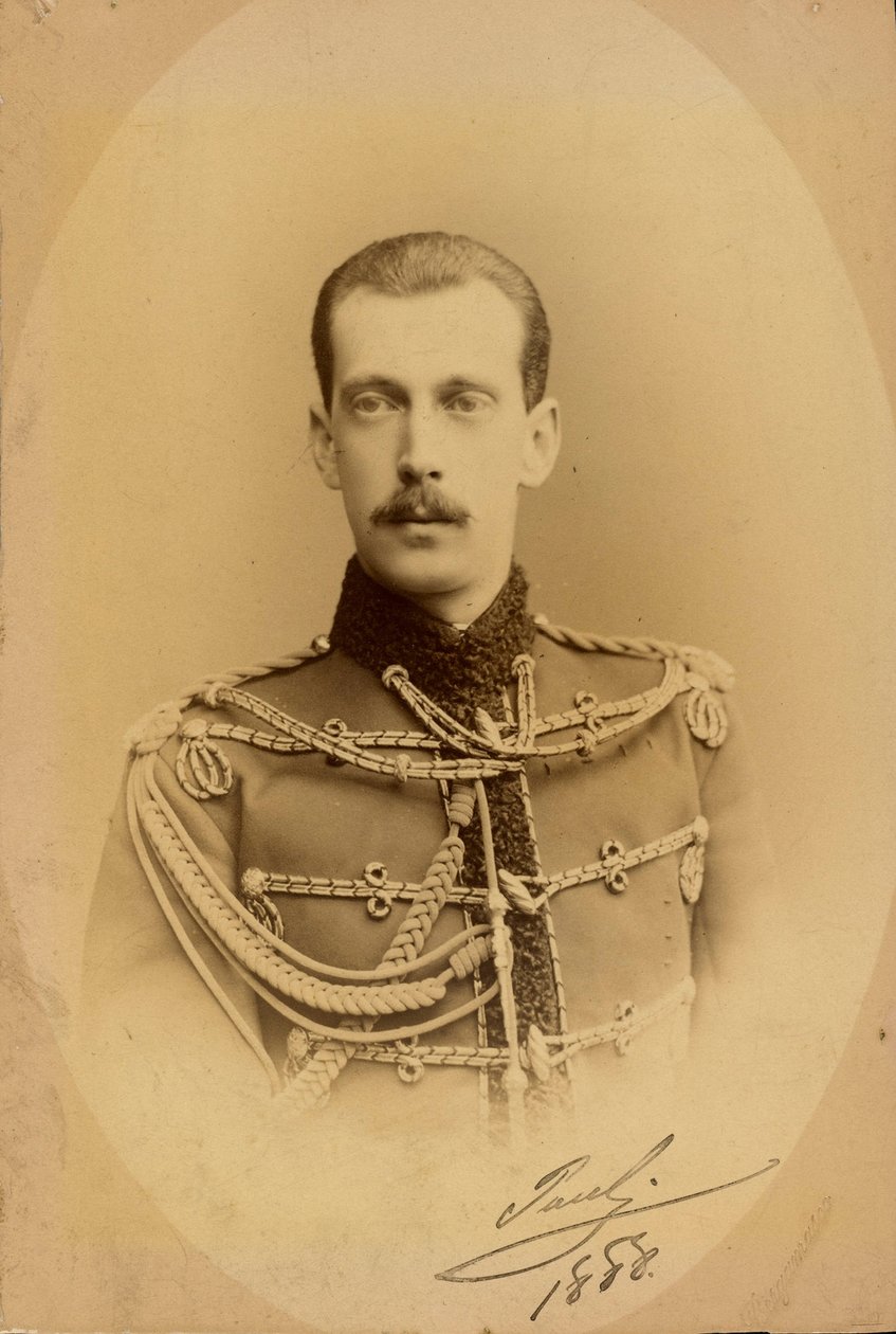 صورة لدوق روسيا الأكبر بول ألكساندروفيتش (1860-1919) بواسطة تشارلز برجاماسكو