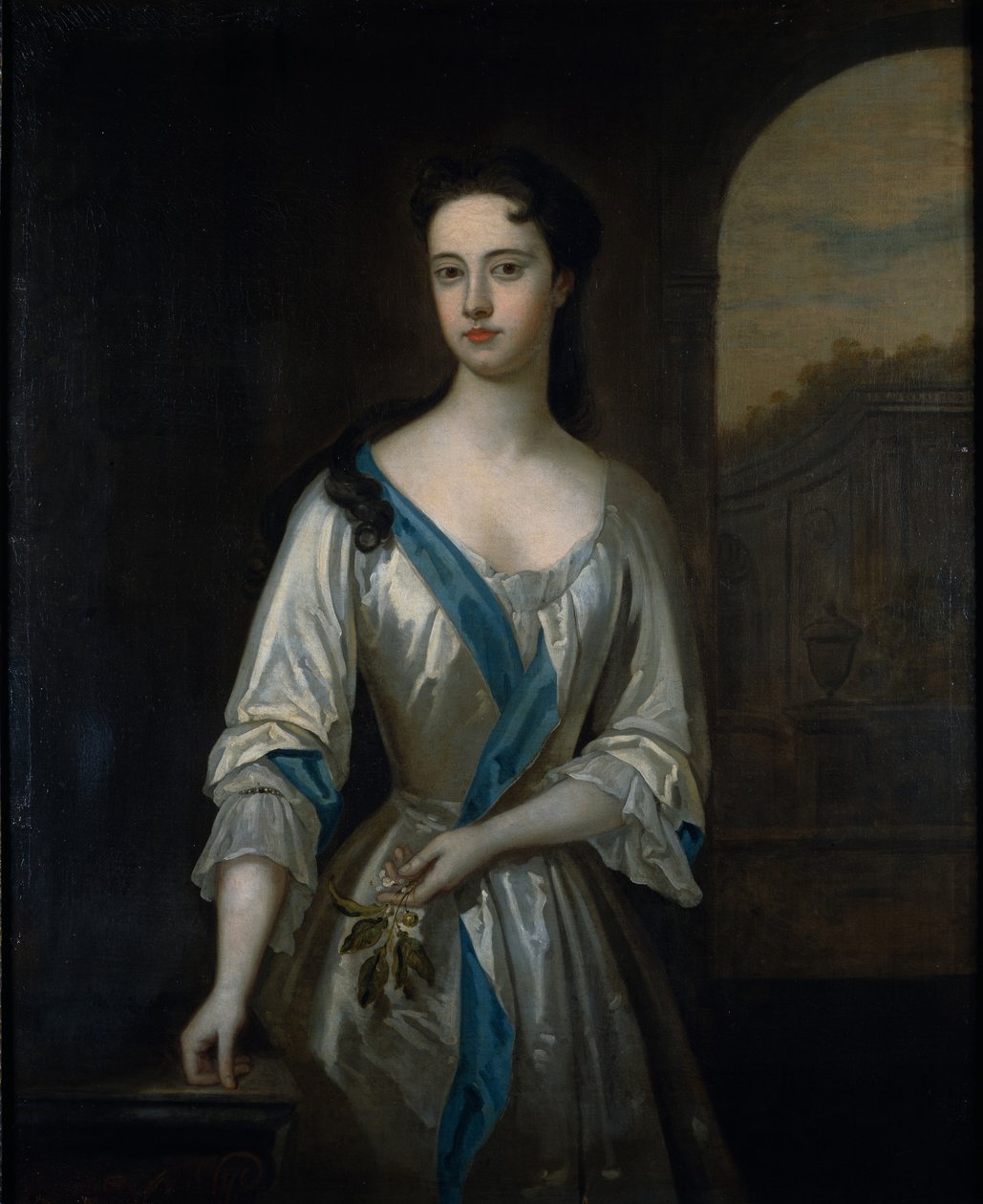 Portrait of Dorothy Savile, Countess of Burlington (oil on canvas) بواسطة تشارلز (أتر. إلى) جيرفاس