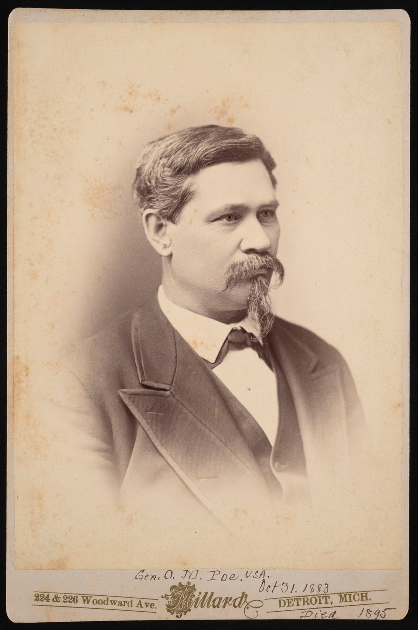 صورة لأورلاندو ميتكالف بو 1832-1895 ، 31 أكتوبر 1883. بواسطة تشارلز ايه ميلارد