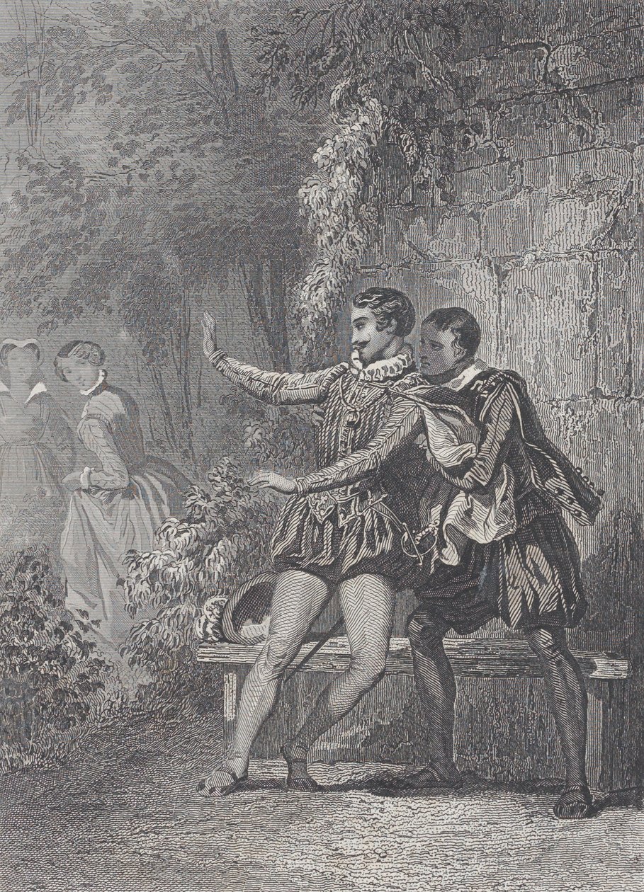 سيدة Monsoreau La Dame de Monsoreau ، 1830-1873. بواسطة تشارلز أميدي كولين
