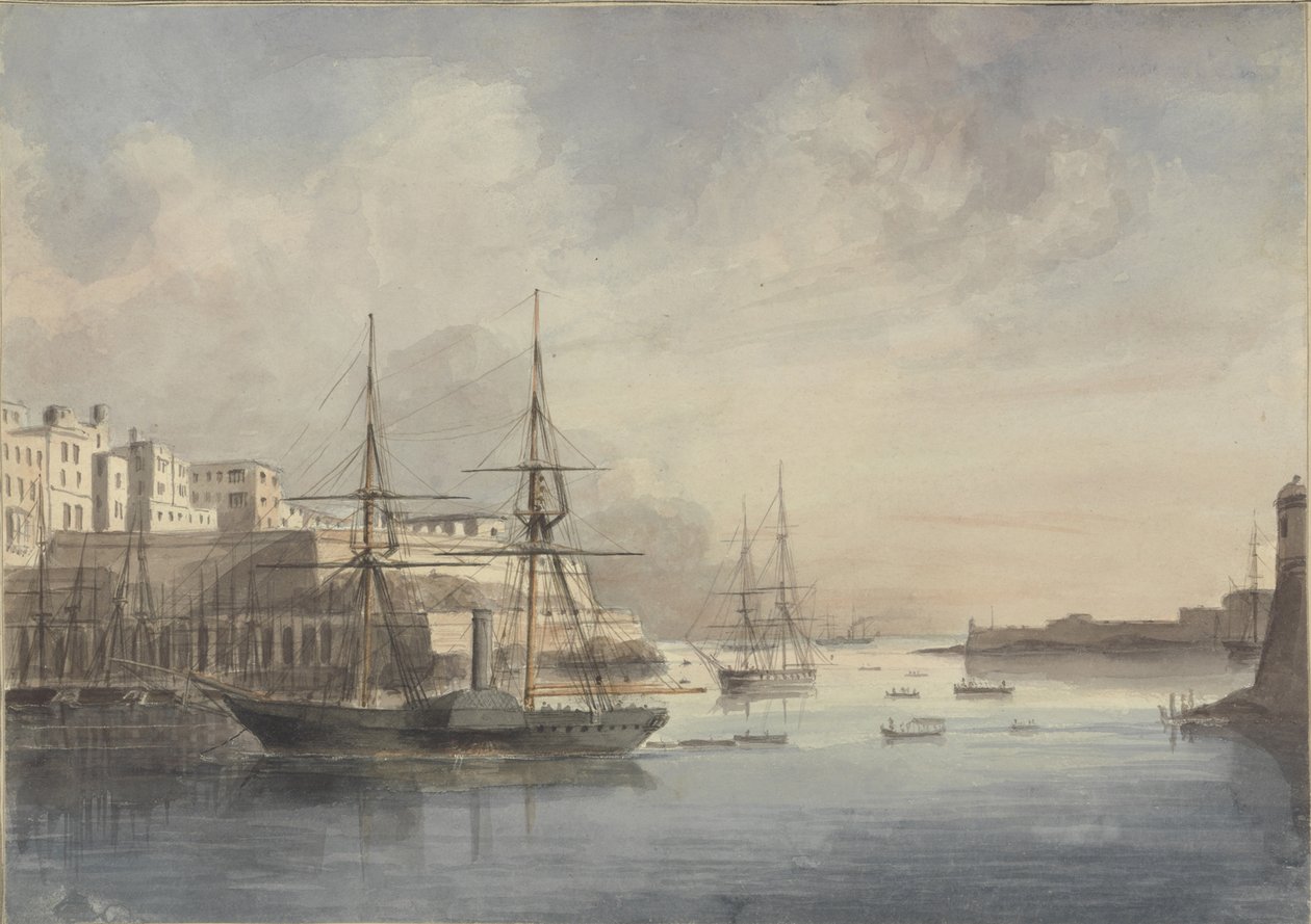 عرض في مالطا ، كاليفورنيا. 1849 بواسطة تشارلز أندرو دايس
