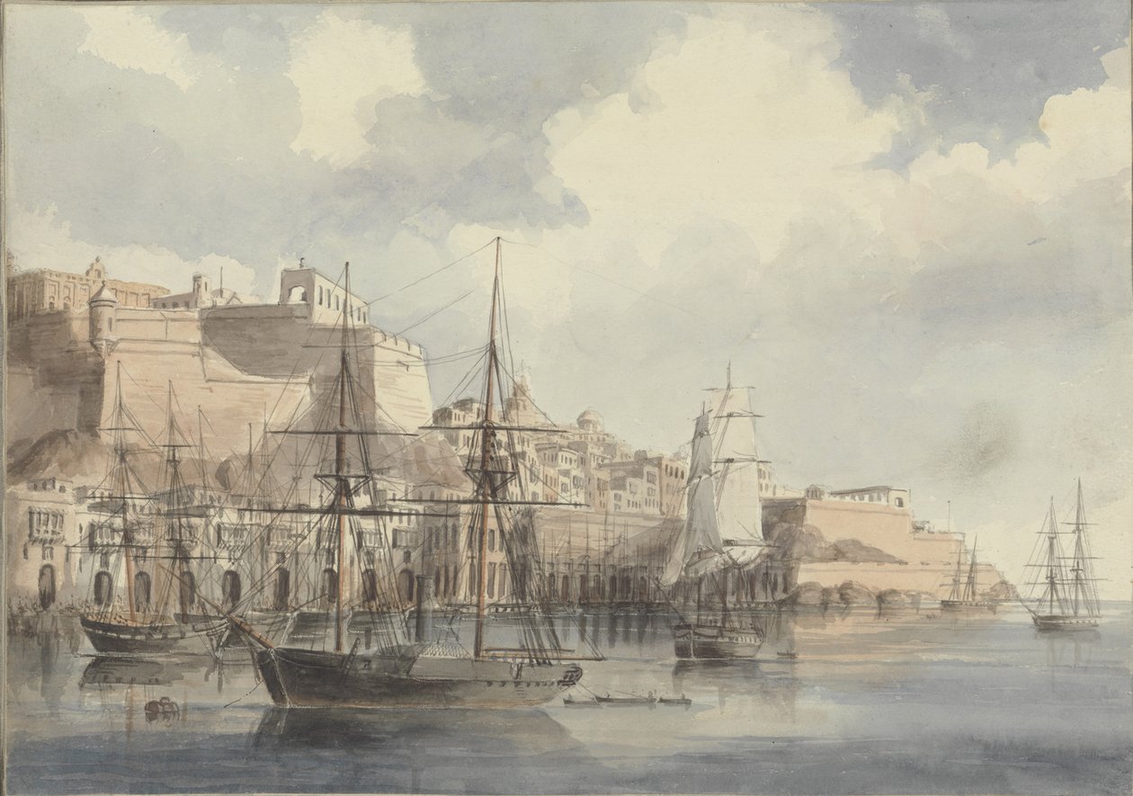 عرض في مالطا ، كاليفورنيا. 1849 بواسطة تشارلز أندرو دايس