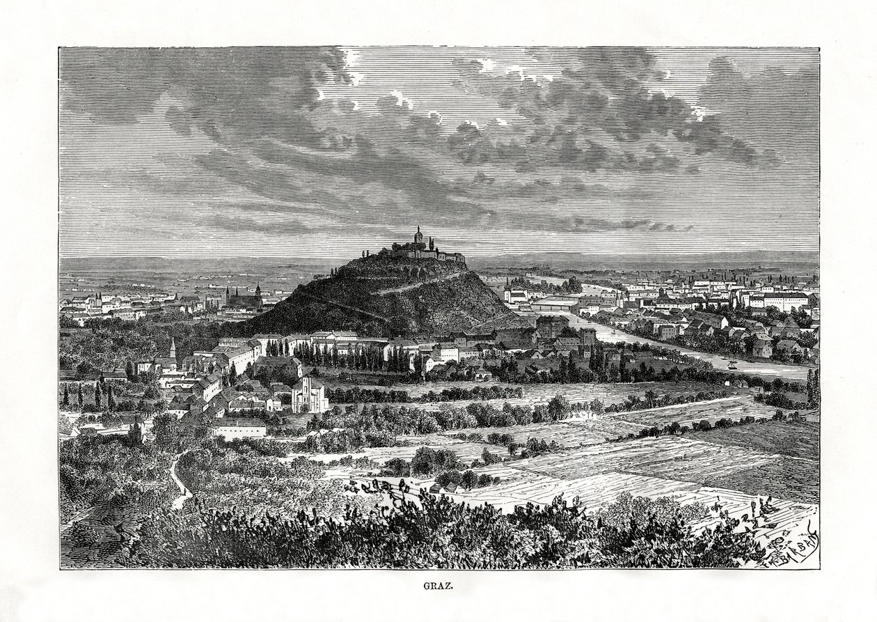 غراتس ، النمسا ، 1879 بواسطة تشارلز باربانت