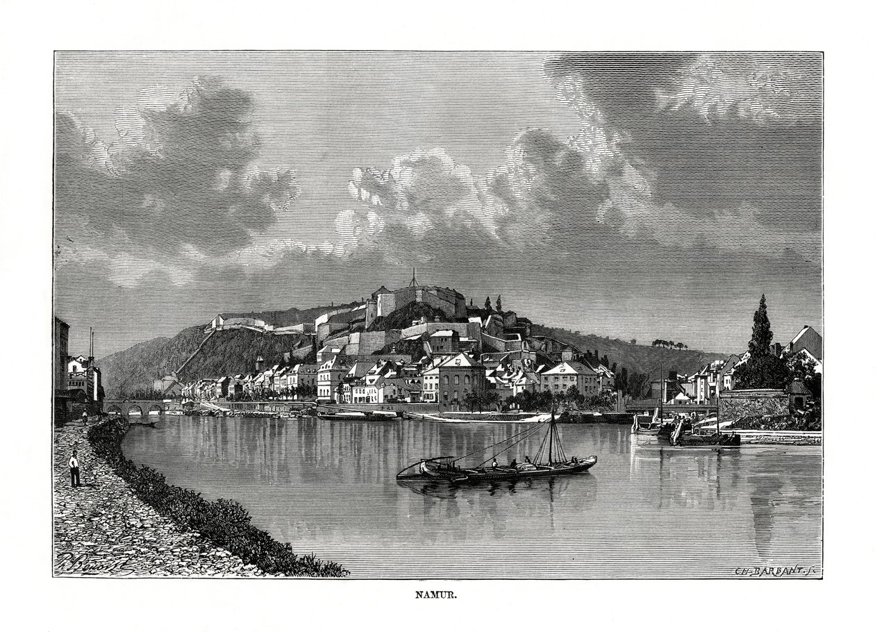 نامور ، بلجيكا ، 1879 بواسطة تشارلز باربانت