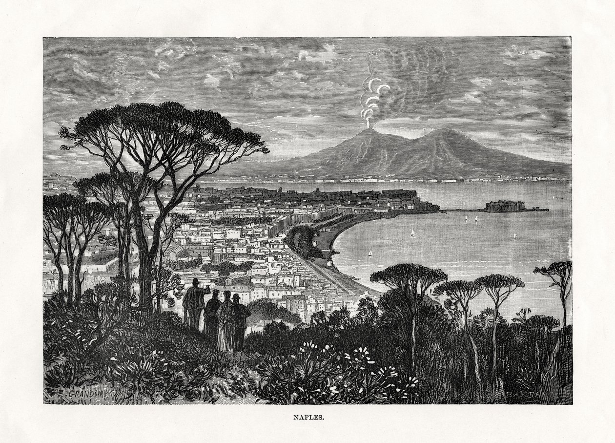 نابولي ، إيطاليا ، 1879 بواسطة تشارلز باربانت