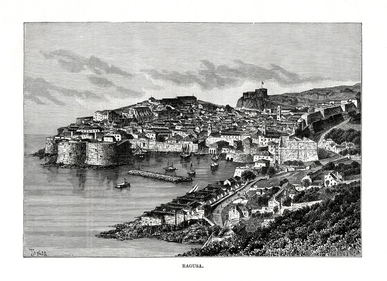 راجوسا ، صقلية ، إيطاليا ، 1879 بواسطة تشارلز باربانت